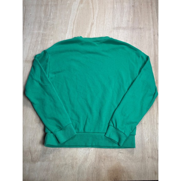 H&M Divided Disney Mickey Mouse Green Sweatshirt Women's Size S - Picture 9 of 9